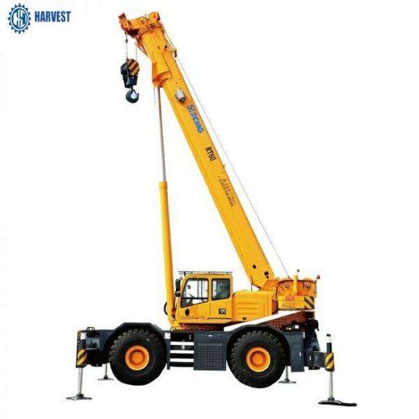 China 60 Ton Max Lifting Height 58.1m XCMG RT60 35km/H Boom Truck Crane supplier