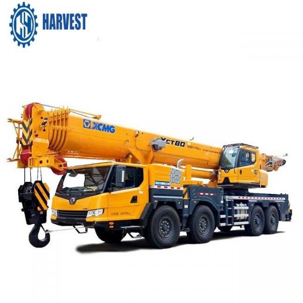 China 80 Ton 64m Lifting Height XCMG XCT80 5 Section 65m Boom Truck Crane supplier