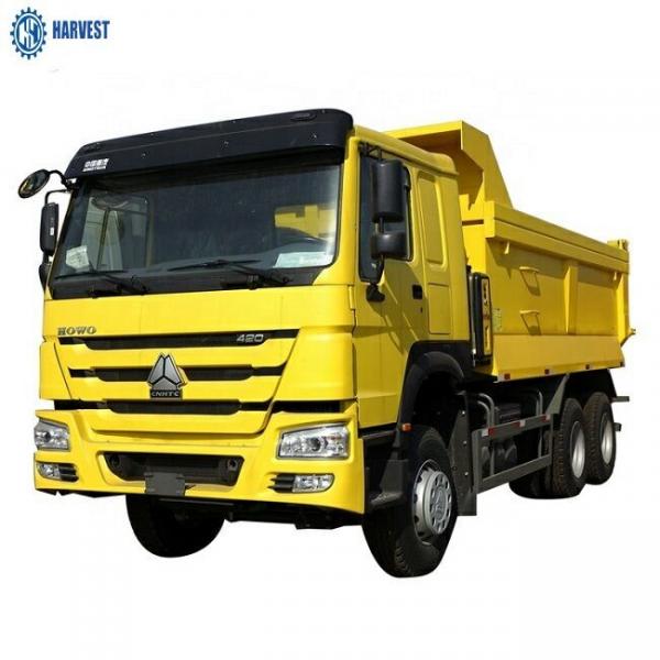 China 8545*2496*3170mm Sinotruk HOWO 6×4 420hp U Shaped Heavy Dump Truck supplier