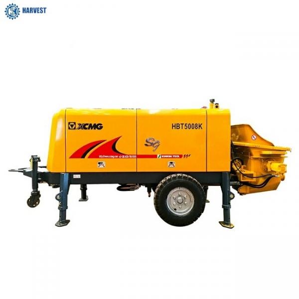 China 8Mpa XCMG HBT5008K 82kW Trailer Mounted Concrete Pump supplier