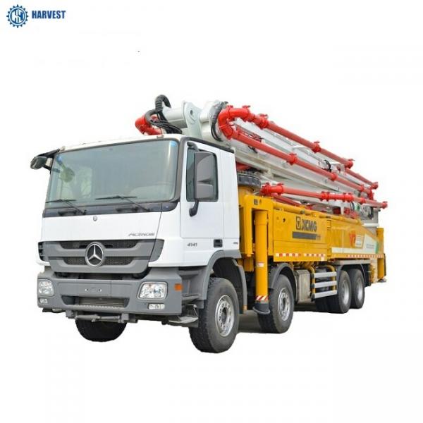 China 8×4 170m3/H Productivity XCMG HB62K 62m Concrete Pump Truck With Benz Chassis supplier