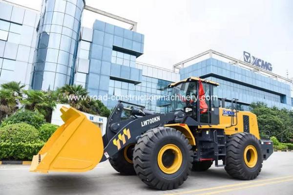 China Bucket 6m3 Front Wheel Loader 226KW 7 Ton XCMG LW700KN Micro Pressurized supplier