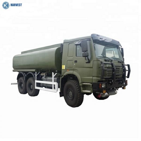 China Capacity 20000L SINOTRUK HOWO 6×6 336hp All Wheel Drive Diesel Tanker Truck supplier