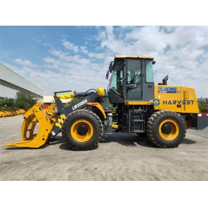 China China Top Brand XCMG Wheel Loader LW300KN 3 Ton 1.8 M3 With Wood Grapple supplier