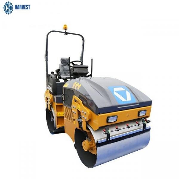 China Double Drum 3 Ton XMR303 28.5kW Frequency 60Hz Vibratory Road Roller supplier