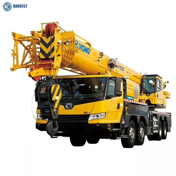 China Lifting Height 60.3m XCMG XCT55L5 55 Ton 44.5m Boom Truck Crane supplier