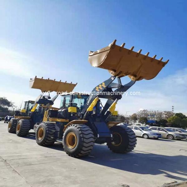 China LW500FN Compact Wheel Loader Direct Injection Engine 162kW supplier