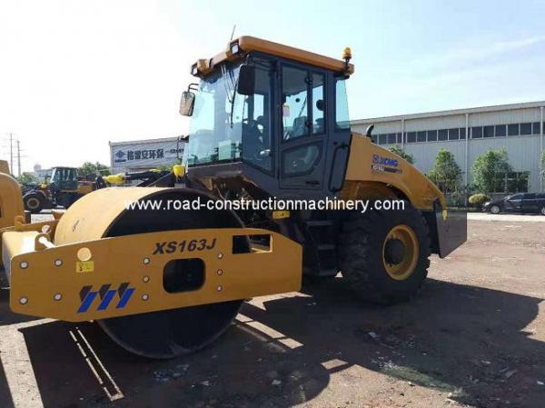 China Single Drum ISO9001 11.17km/h Vibratory Road Roller 103kW XCMG XS163J supplier
