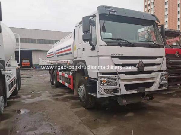 China Steel Q235 20m3 Fuel Tanker Truck Sinotruk Howo 6×4 371hp For Oil supplier