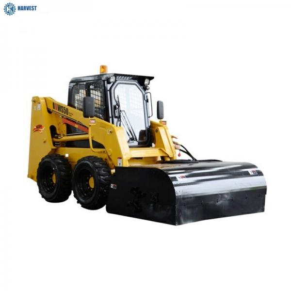 China Tipping Load 1500kg WS50 Xinchai 50hp Engine Weight 3003kg Wheeled Skid Steer supplier