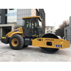 China XCMG 12 Ton XS123 Hydraulic Vibratory Driving Single Drum Road Roller supplier