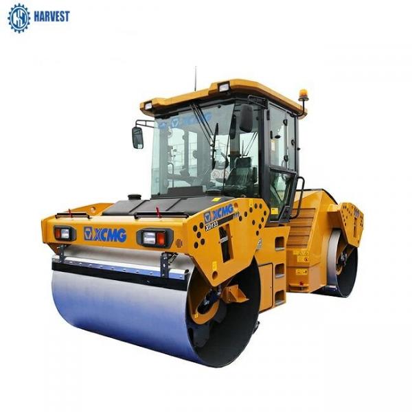 China XCMG 13 Ton XD133 Travel Speed 12km/h 98kW Double Drum Vibratory Road Roller supplier