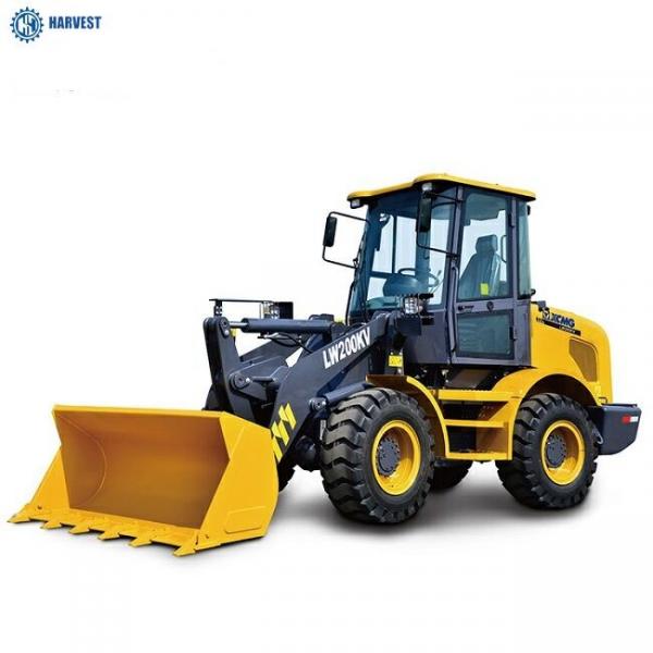 China XCMG 1m3 LW200KV 2 Ton Front Wheel Loader For Earthmoving Construction supplier