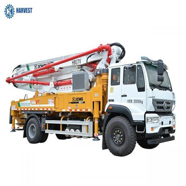 China XCMG 4×2 37m HB37V 5 Section Productivity 120m3/H Concrete Pump Truck supplier