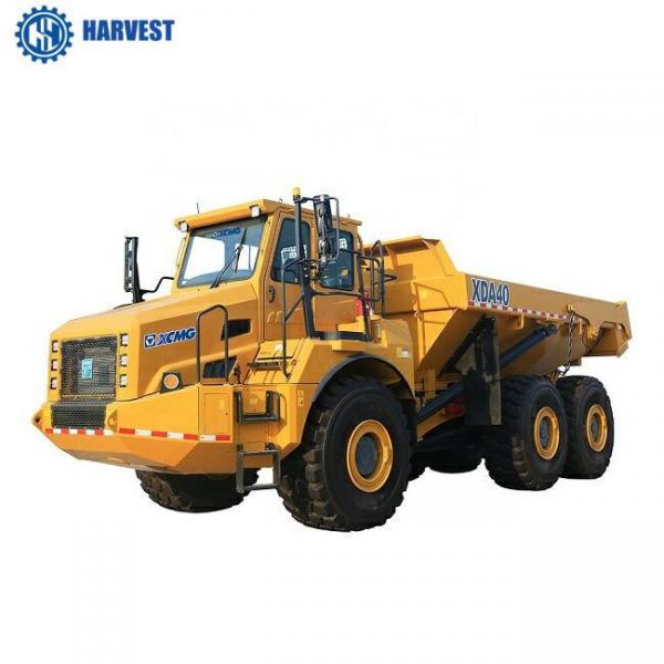 China XCMG 6×6 40 Ton Automatic XDA40 Articulated Tipper Truck For Mining supplier