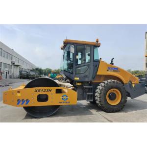 China XCMG Single Drum Vibratory Roller 12 Ton XS123H Hydraulic Drive supplier