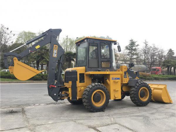 China XCMG WZ30-25 Articulated Backhoe Loader With Shantui Gearbox Torque Converter supplier