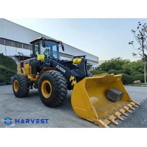 China XCMG ZL50GN 5.5 Ton Wheel Loader With 3m3 Rock Bucket & Shangchai Engine supplier