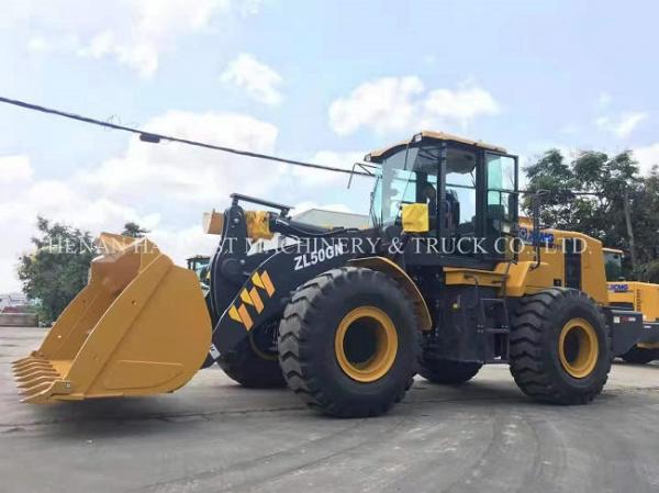 China XCMG ZL50GN 5 Ton 3m3 Bucket Compact 162kW Front End Wheel Loader supplier