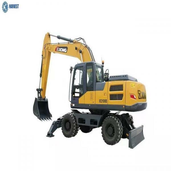 China XE210WB Max Digging Height 9000mm 135kw 0.86cbm XCMG Wheel Excavator supplier