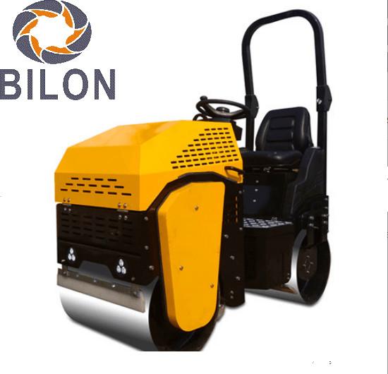 China 13HP Honda Vibratory Road Roller Gasoline Engine Double Wheels With Hydraulic Transmission supplier
