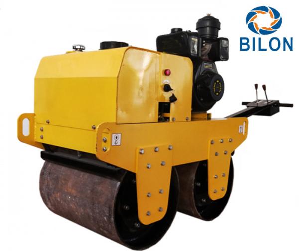 China 70HZ 8HP Double Drum Vibratory Road Roller Travel Speed 0-4km/H supplier