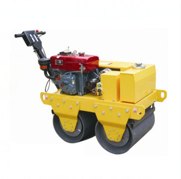 China 7HP 20 KN Durable Double Drum Vibratory Road Roller For Foundation Ditch supplier