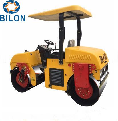China Double Drum Vibratory Road Roller 3 Ton Mount Type Road Roller supplier