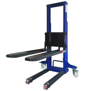 China Self Loading Stacker Crane 500kg Light Weight Pallet Lifter Machine Hydraulic Lift Equipment Self Loading Forklift supplier