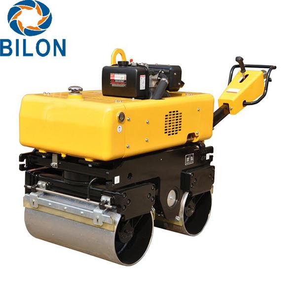 China Walk Behind Vibratory Road Roller / 600kg Mini Road Roller 30% Grade Ability supplier