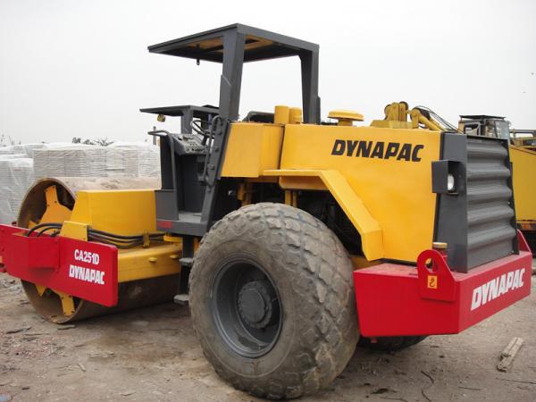 China Dynapac CA25D Second Hand Road Roller Year 2006 10 Ton Compact Power supplier