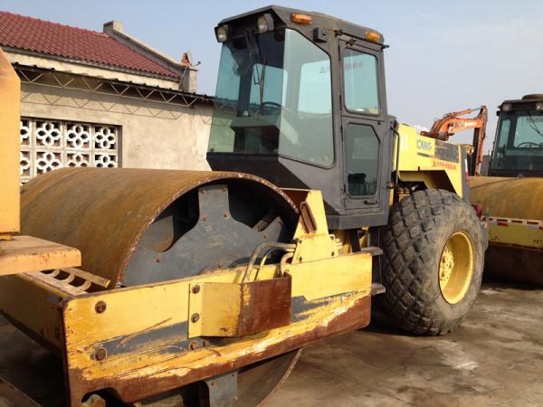 China Dynapac CA25Second Hand Road Roller , Pull Behind Rubber Tire Roller For Sale supplier