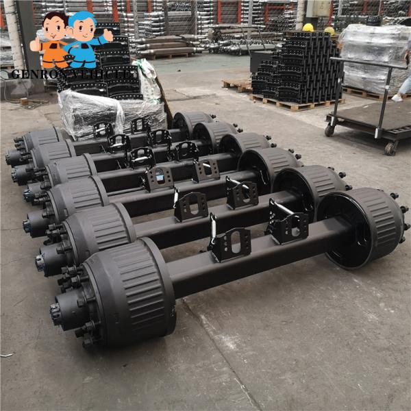 China 12T German Type Truck Trailer Spare Parts Trailer Axles supplier
