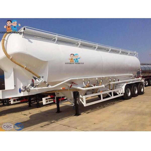 China 2 or 3 Axles, 12T/13T/16T, BPW/FUWA/GV brand Steel Dry Bulk Tanker Trailer For Sale supplier