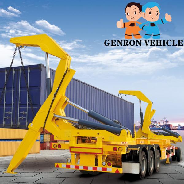 China 37 Tons Remote Moving 20 Feet And 40 Feet Port Container Side Lifter Loader Truck Crane supplier