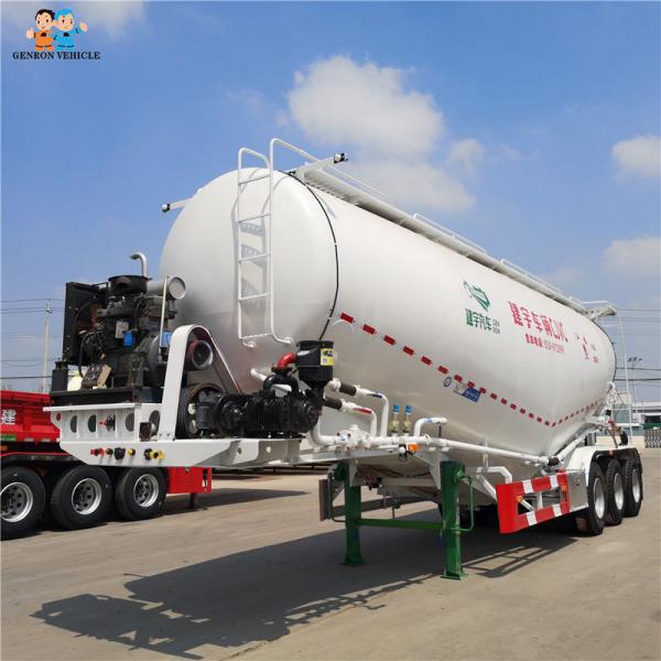 China 3 Axles 50 Tons Bulk Cement Carrier Tanker Semi Truck Trailer supplier