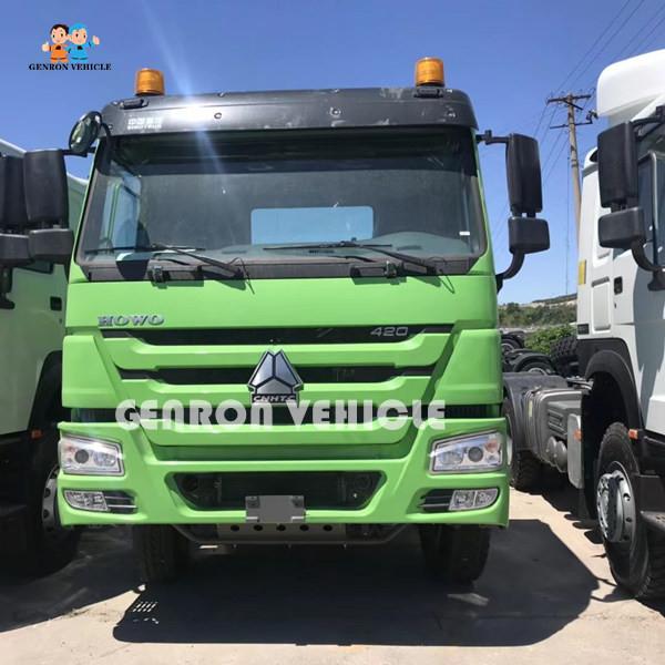 China 420HP Tractor Head Trucks Prime Mover Howo Brand With Large Traction supplier
