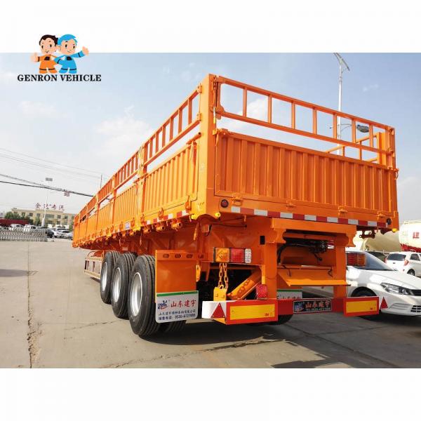 China 55 Tonne 40FT Genron BPW Axles Storage Container Trailer supplier