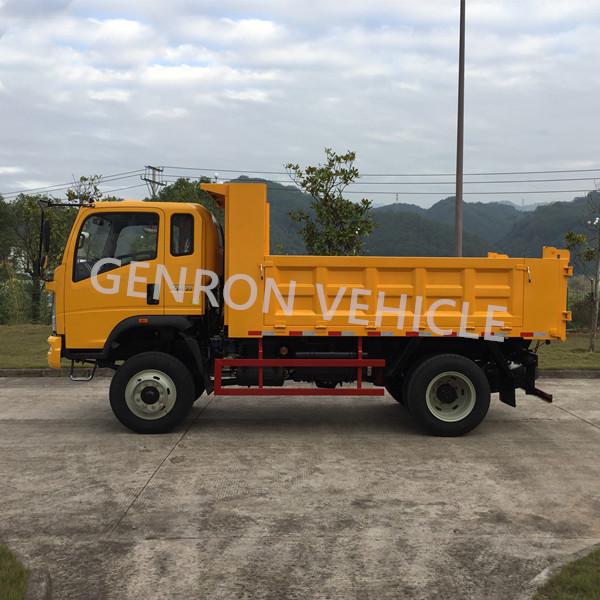 China 5 Ton Sinotruk Howo Dump Truck Camion Benne In Benin supplier