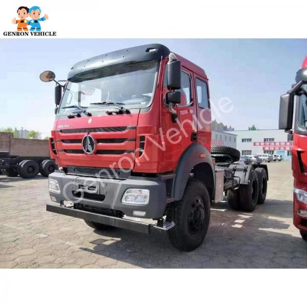 China 6 Cylinder Radial Tire 380HP 280Kw Tractor Head Trucks supplier