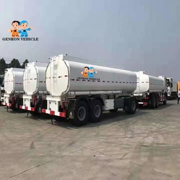 China Bottom Emergency Valve Flammable 40ton Liquid Tanker Trailer supplier