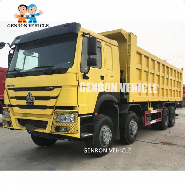 China Construction 12 Wheels HW76 ZZ3317N4667A Tipper Dump Truck supplier