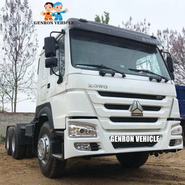 China Highway Transportation Flat Top Euro3 380HP Lightweight Semi Trucks supplier
