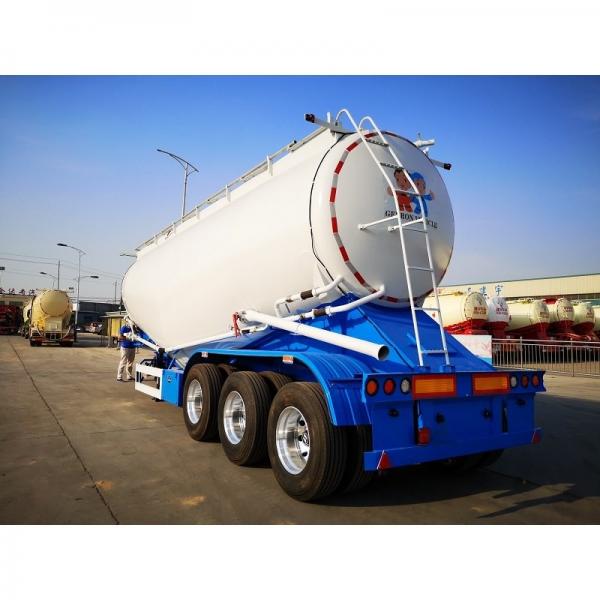 China Steel Triaxle 30cbm Cement Bulk Carrier Truck supplier