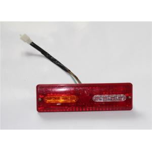 China Rectangle LED Motorcycle Tail Lights With USA CHIPS Led Chip Tube Design supplier
