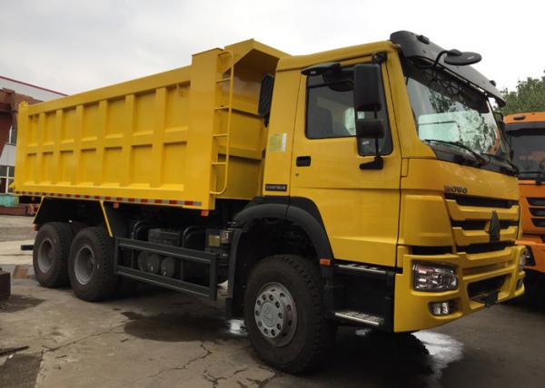 China 10 Wheels Tipper Dump Truck With 10 Forwards & 2 Reverses Transmission supplier