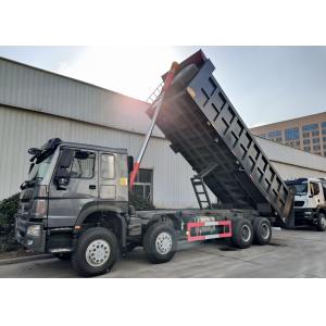 China 12 Wheels Sinotruk HOWO 8X4 Dump Truck 400hp For Mining supplier