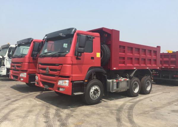China 30 – 40 Tons Ten Wheel Tipper Dump Truck 10-25CBM Front Lifting Hydraulic Cylinder supplier