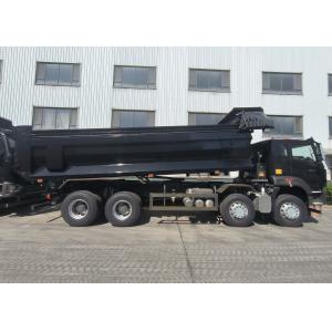 China Black Howo Mining Tipper Dump Truck 20-50Tons 8 X 4 Euro 2 400Hp supplier