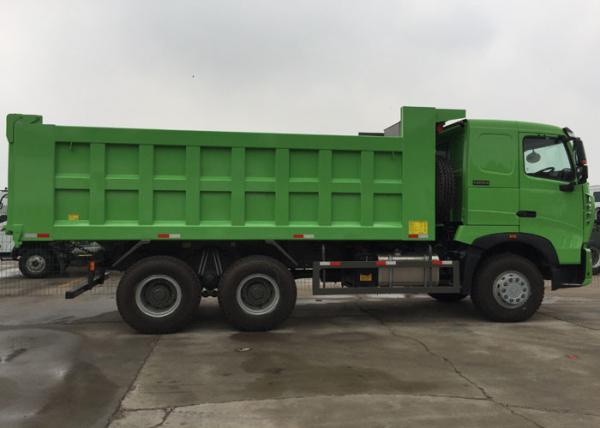 China Electronic Key Tipper Dump Truck SINOTRUK HOWO Euro 2 Standard WD615.47 371 HP Engine supplier